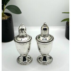 Duchin Creation Sterling Silver Weighted Salt & Pepper Shakers